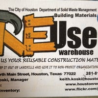 Photo taken at Reuse Warehouse by Laura P. on 2/2/2012