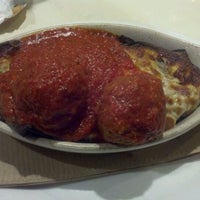 Photo taken at Romano&amp;#39;s Pizzeria by Jessica on 4/20/2012