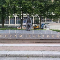 Photo taken at Памятник Юнгам Балтики by igor L. on 8/24/2012