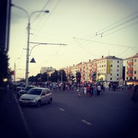 Photo taken at Остановка «Госцирк» by Илья Т. on 6/12/2012