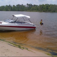 Photo taken at Lake Houston Shore by Shane H. on 4/28/2012