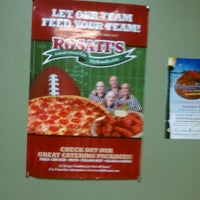 Photo taken at Rosati&amp;#39;s Pizza by Danielle M. on 12/4/2011