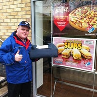 Photo taken at Domino&amp;#39;s Pizza by Chris T. on 5/16/2011