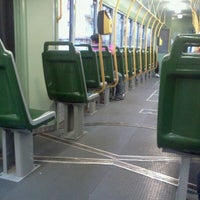 Photo taken at Capolinea Tram 5 (dir. Termini) by Giorgio S. on 10/20/2011