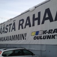 Photo taken at K-Rauta by Tiina R. on 1/28/2012