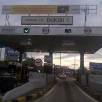 Photo taken at Gerbang Tol Dukuh 1 by Apero S. on 12/19/2011