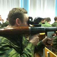 Photo taken at Факультет Военного Обучения СПбГПУ by Максим С. on 2/27/2012