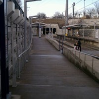 Photo taken at MetroLink - Brentwood/I-64 Station by Kareem J. on 1/16/2012