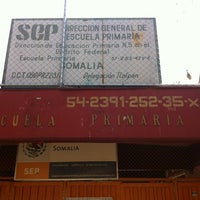 Photo taken at Escuela Primaria Somalia by Guillermo S. on 2/29/2012