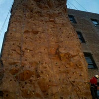 Photo taken at NYC Outward Bound Climbing Wall by Julian P. on 6/19/2012