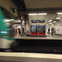 Photo taken at Métro Gare de l&amp;#39;Est [4,5,7] by Richard Y. on 8/5/2012