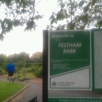 Photo taken at Feltham Park by Gbenga M. on 6/27/2012