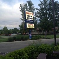 Photo taken at Whit&amp;#39;s Frozen Custard by Mike K. on 5/12/2012