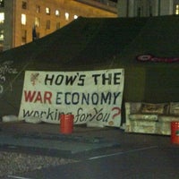 Photo taken at Occupy DC at Freedom Plaza by MC B. on 3/20/2012