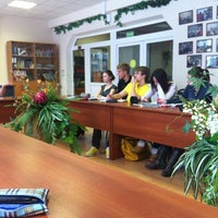 Photo taken at Школа №1440 by Анастасия П. on 4/5/2012