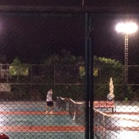 Photo taken at Tennis Court ภาณุรังสี by &amp;quot;Peyk&amp;quot; O. on 6/10/2012