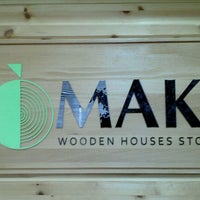 Photo taken at Maki Wooden Houses Store by Ani N. on 5/16/2012