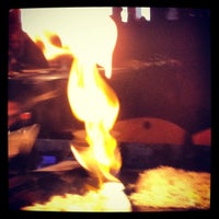 Photo taken at DaRuMa- Japanese Steakhouse and Sushi Lounge by Raquel L. on 7/31/2012