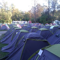 Photo taken at Campingplatz Thalkirchen by Andres M. on 9/26/2011