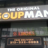 Photo taken at The Original SoupMan by Mark K. on 5/16/2012