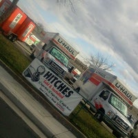 Photo taken at U-Haul Moving &amp;amp; Storage of Takoma Park by The P. on 2/1/2012