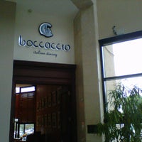 Photo taken at Boccaccio by dania m. on 4/5/2011