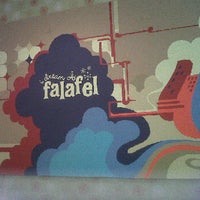 Photo taken at I Dream of Falafel by Buthaina A. on 2/14/2012