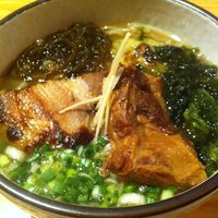 Photo taken at 首里製麺 by maumi o. on 9/1/2012