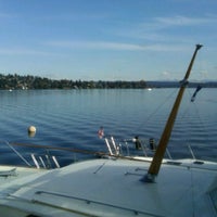 Photo taken at Husky Stadium - Dock D by Ryan J. on 11/5/2011