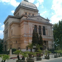 Photo taken at La Sinagoga Nuova by Vincent P. on 8/10/2012