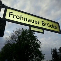 Photo taken at Frohnauer Brücke by Marcus D. on 4/27/2012