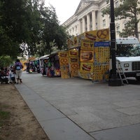 Photo taken at Constitution &amp;amp; 14th St. Hot Dog Stand by Grace H. on 9/8/2012