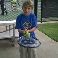 Photo taken at Oak Creek Tennis Center by Carrie S. on 5/8/2012