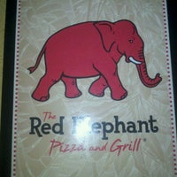 Photo taken at Red Elephant Pizza &amp;amp; Grill by Tara G. on 3/7/2011