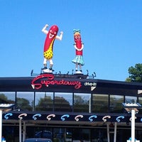 Photo taken at Superdawg Drive-In by Elizabeth on 7/11/2012
