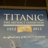 Photo taken at Titanic: The Artifact Exhibition by Joey W. on 4/7/2012