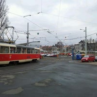 Photo taken at Vozovna Žižkov (tram) by Pavel M. on 3/11/2012