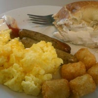 Photo taken at Montgoris Dining Hall by Valerie M. on 10/17/2011