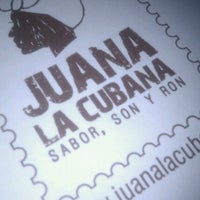 รูปภาพถ่ายที่ Juana La Cubana โดย Jorge F. เมื่อ 7/23/2011