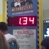 Photo taken at MSI-MythBusters by Lindsey L. on 7/4/2012