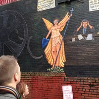 Photo taken at 73 Cents Mural by Regina Holliday by Whitney Z. on 4/28/2012