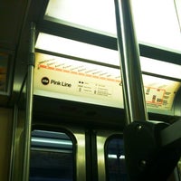 Photo taken at CTA Pink Line by S H. on 4/21/2012