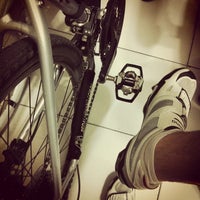 Photo taken at Pedal Urbano Bike Shop by Jonas F. on 8/17/2012