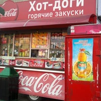 Photo taken at Хот-доги (Главпочтамт) by Dima K. on 7/14/2012