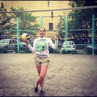 Photo taken at Волейбольная площадка by Julia V. on 6/20/2012