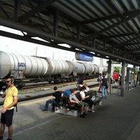 Photo taken at Bahnhof Schwechat by Kazuya on 8/22/2012