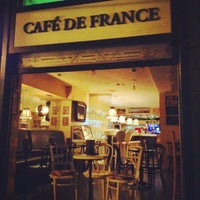 Photo taken at Café de France by Mateja L. on 5/9/2012
