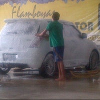 Photo taken at Flamboyan Car Wash by Rere B. on 3/16/2012