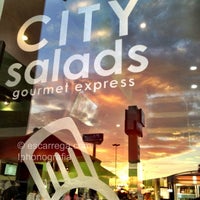 Photo taken at City Salads by Luis E. on 8/20/2012