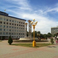 Photo taken at Фонтан Дракончик by Baradach on 8/1/2012